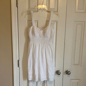 City Triangles White Mini Dress